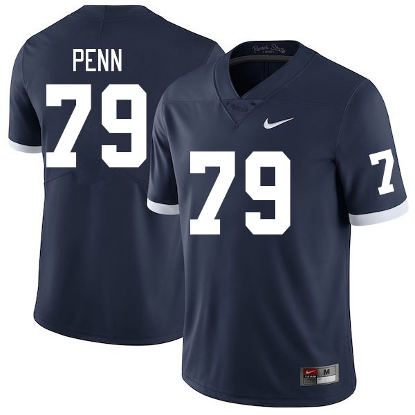 Men #79 Addison Penn Penn State Nittany Lions College Football Jerseys Stitched Sale-Retro - Click Image to Close